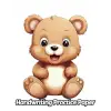 Independently published Teddy Bear Handwriting Practice Paper: Wide Lines With Dotted Midline | For Students Learning To Write Letters | Grades K-2 School | Gift For Cuddly Animal Lovers | 8.5 x 11...