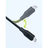 InstantConnect Kablo USB-A Lightning Siyah 1.5m