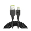InstantConnect USB-A - USB-C Kablo Siyah 1.5m
