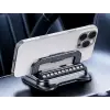 Integra 360° Dönebilen Telefon Tutucu, Numaratörlü, Siyah