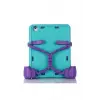 iPad ile Uyumlu 2 3 4 Eva Boxer Tablet Silikon - Kırmızı 2