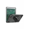 iPad ile Uyumlu 9.7 2017 (5.Nesil) Defens Tablet Silikon - Siyah