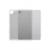 iPad Pro 13 2024 Süper Silikon Tablet Kılıf - Şeffaf