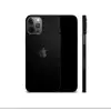 iPhone 12 Pro Max mat siyah telefon arka kaplaması