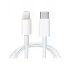 iPhone Serisi Tüm Modellere Uyumlu Type-C to Lightning Type-C Şarj Kablosu