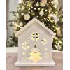 Işıltılı Dekoratif Tealight veya LED Tutucu Ev Modeli