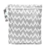 Islak/Kirli Çantası Gray Chevron