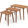 İstanbul 3lü Zigon Sehpa, %100 Mdf