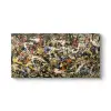 Jackson Pollock - Yakınsama Kanvas Tablo 100 x 50