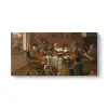Jan Steen - Mutlu Aile Tablosu 160 x 80