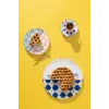 Jaolu Cam Kek Fanusu & Pasta Tabağı (32 Cm)