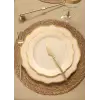 Jaswely Pasta Tabağı 6 Parça Krem 21 Cm