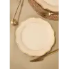Jaswely Pasta Tabağı 6 Parça Krem 21 Cm