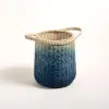 Java Mavi Rattan Sepet 30 Cm