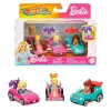 JDG45 Racerverse Barbie 3lü Oyuncak Araba