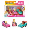 JDG45 Racerverse Barbie 3lü Oyuncak Araba
