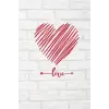 Journal Chalk Heart