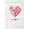 Journal Chalk Heart