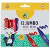 Jumbo Keçeli Kalem, 12 renk