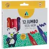 Jumbo Keçeli Kalem, 12 renk