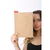 Jüt Clutch Bez Çanta