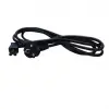 Kablo, 2 metre notebook power 2 metre 90 derece yonca power kablo