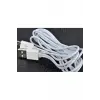 Kablo, Beyaz Beyaz 2 Uçlu Lightning-Micro Usb 1M- ile uyumlu