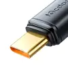 Kablo; Ca-3311 Typec Typec 240W Hızlı Data Şarj 2Mt, Siyah