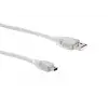 Kablo, SL-UK55 Usb2.0 5m Şeffaf Usb AM/Mini 5pin