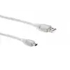 Kablo, SL-UK55 Usb2.0 5m Şeffaf Usb AM/Mini 5pin