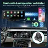 Kablosuz Apple Carplay ve Android Auto, 2K Ön Dashcamli Araba Stereo, Bluetooth 5.0/GPS/FM/AUX/Mirror Link/64G TF Card ile Taşınabilir Carplay 9.26 İnç Full HD Dokunmatik Ekran Monitör