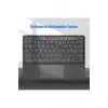 Kablosuz Bluetooth Touchpad Klavye, Tablet Telefon iPad ile Uyumlu, Siyah