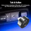 Kablosuz CarPlay Android Auto Kabloludan Kablosuza Çevirici USB ve Type-C Adaptör