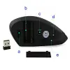 Kablosuz Ergonomik Dikey Mouse 800/1200/1600 DPI