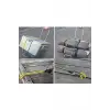 Kancalı Bagaj Gergi Lastiği, 80 cm, Çelik Uçlu, 3 Adet