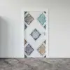 Kapı Giydirme Kapı Sticker Folyosu 3D Karo