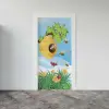Kapı Giydirme Kapı Sticker Folyosu Arı Kovan