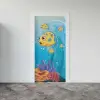 Kapı Giydirme Kapı Sticker Folyosu Balık
