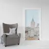 Kapı Giydirme Kapı Sticker Folyosu Galata Kulesi Çizim