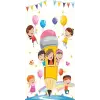 Kapı Giydirme Kapı Sticker Folyosu Kalem Balon