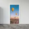 Kapı Giydirme Kapı Sticker Folyosu Kapadokya Balonlar