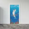 Kapı Giydirme Kapı Sticker Folyosu KöpekBalığı