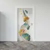 Kapı Giydirme Kapı Sticker Folyosu Modern Sanat
