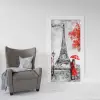 Kapı Giydirme Kapı Sticker Folyosu Paris Yağlıboya