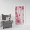 Kapı Giydirme Kapı Sticker Folyosu Pembe Güller