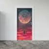 Kapı Giydirme Kapı Sticker Folyosu Peri Masalı