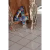 Kapı numarası seramik lale desenli çeşitli renklerde (4, Kobalt)