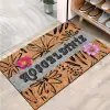 Kapı Önü Paspası, Modern ve Şık, Ev, Ofis ve Dış Mekân Kullanımı için (Rustic Welcome Bloom) 45x65