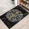 Kapı Önü Paspası - Modern ve Şık Kapı Paspası | Ev, Ofis ve Dış Mekân Kullanımı İçin (Gold Elegance) 45x65
