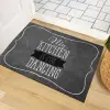 Kapı Önü Paspası - Modern ve Şık Kapı Paspası | Ev, Ofis ve Dış Mekân Kullanımı İçin (Kitchen Dancing) 45x65